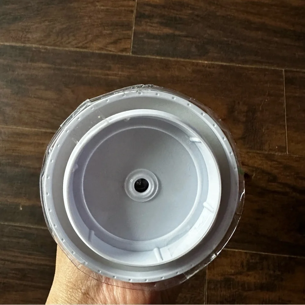 Starbucks Chiseled Dome White Cold Cup Faceted Acrylic Cup Frappuccino